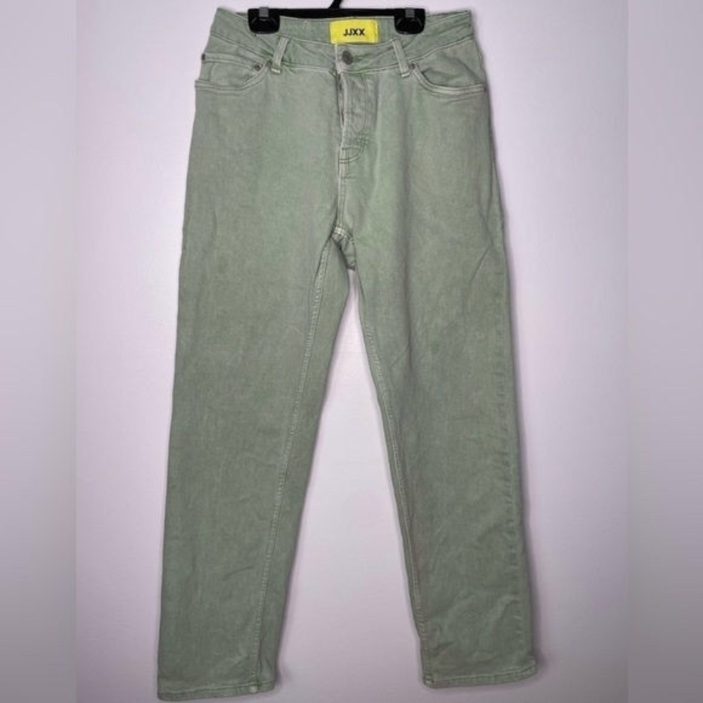 Green Denim Jeans